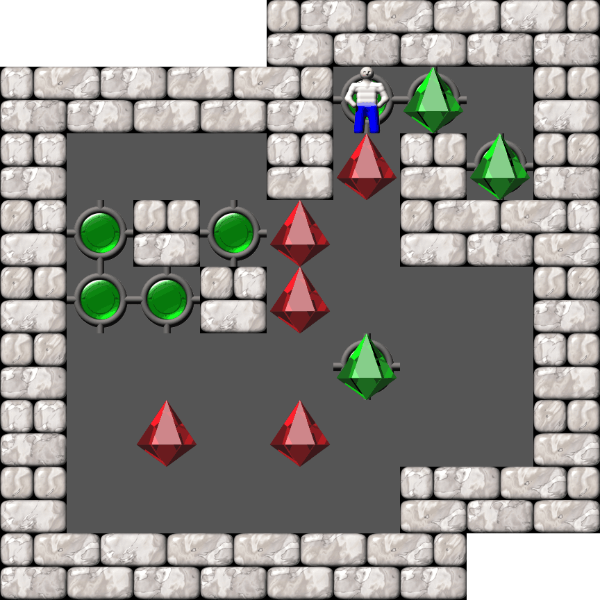 Sokoban Ionic Catalysts level 6